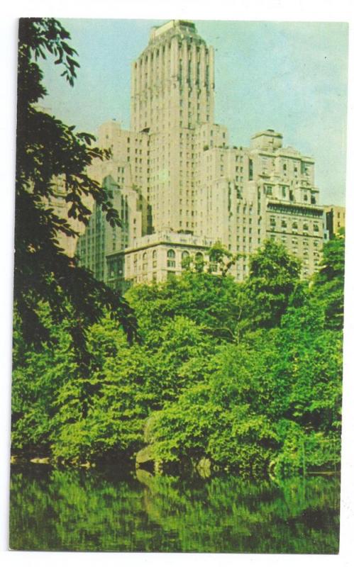 Barbizon Plaza Hotel New York NY Postcard