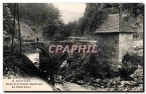 Old Postcard Dauphine Route De La Grande Chartreuse Le Grand Logis