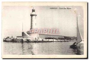 Old Postcard Lighthouse Ste Marie Marseille