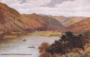 Postcard Head Ullswater Glencoin UK Artist Signed