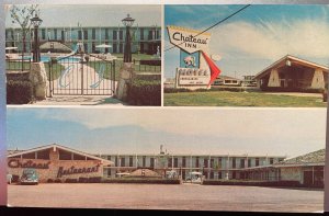 Vintage Postcard 1968 Chateau Inn Motel & Restaurant, Yukon, Oklahoma (OK)