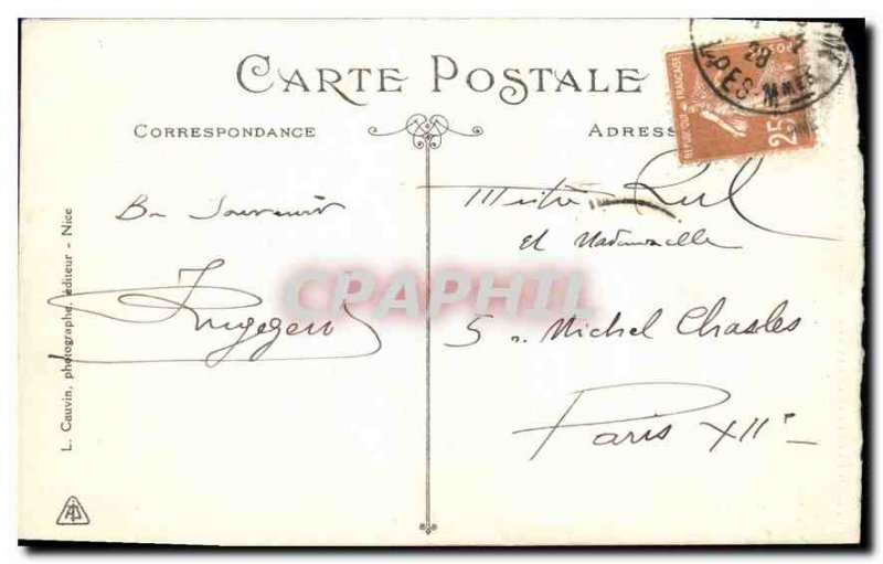 Postcard The Old Nice Gairaut waterfall