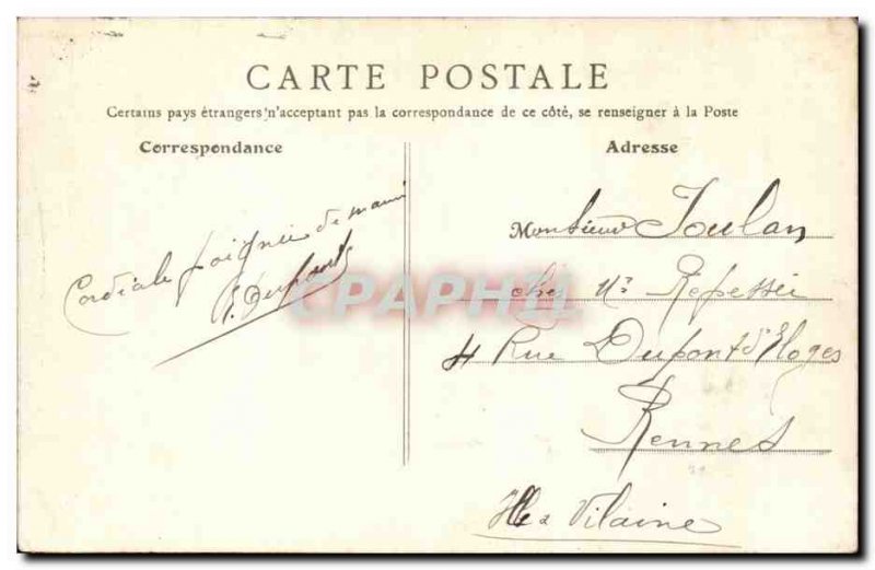 Postcard Old Lagny Bords de Marne The Red Mill