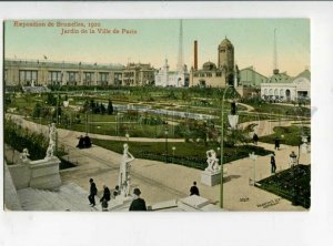 3116898 FRANCE Exhibition in BRUSSELS 1910 Belgium Vintage PC