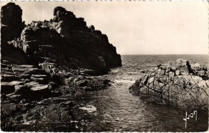 CPA ILE-de-BREHAT Les Rochers de la Cote de Granit (1295922)