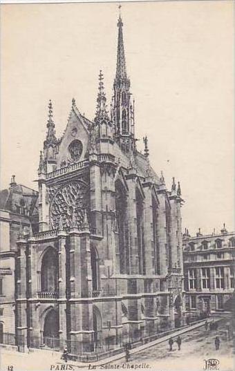 France Paris La Sainte-Chapelle