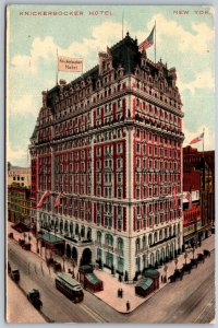 Vtg New York City NY Knickerbocker Hotel 1910s View Old Postcard