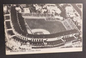 Mint USA Postcard Baseball Wrigley Field Chicago Illinois RPPC