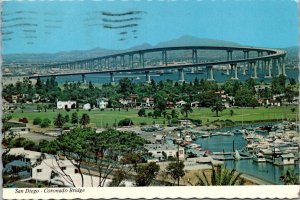 California San Diego The Coronado Bridge 1974