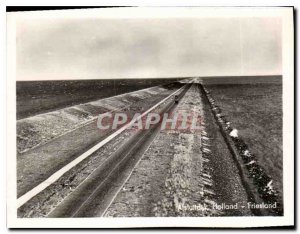 Postcard Modern Afsluitdijk Holland Freisland