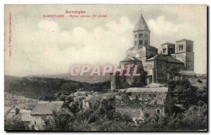 Saint Nectaire - Roman Church Old Postcard