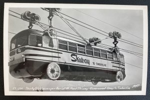 Mint Usa Real Picture Postcard Thirty Six Passenger Aerial MT Hood Skiway