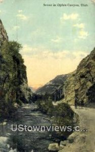 Ogden Canyon, Utah, UT,  