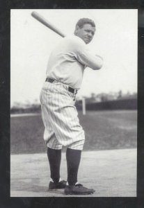 REAL PHOTO BABE RUTH NEW YORK YANKEES BASEBALL PLAYER 1927 POSTCARD COPY3634