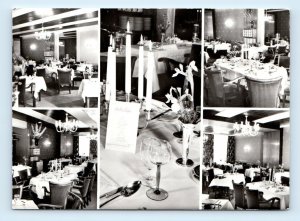 RPPC Scheffers Restaurant Tea Room multiview Rotterdam Netherlands 4x6 Postcard