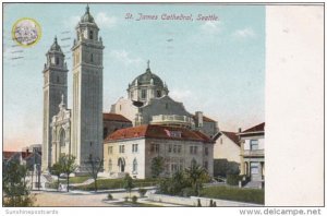 Washington Seattle St James Cathedral 1910