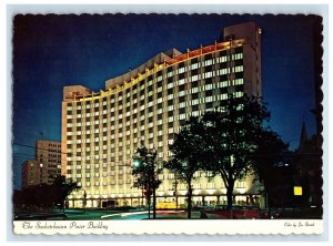 Vintage the Saskatchewan Power Building Regina, Canada. Postcard #5D E