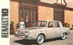 1960s Auto Dealer Advertising Renault 10 Postcard 22-6127