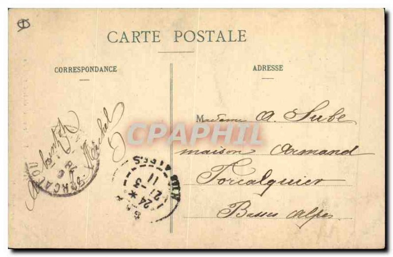 Postcard Old Gap Interior of the Cathedral