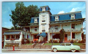 MAGOG, QUEBEC Canada ~ Roadside HOTEL UNION ca 1950s Postcard