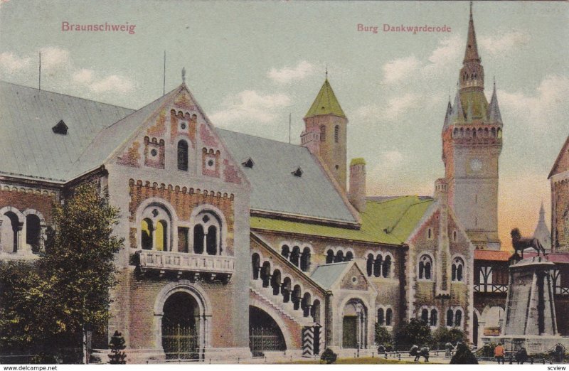 BRAUSCHWEIG, Lower Saxony, Germany; Burg Dankwarderode, 1900-10s