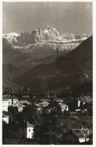 Italy Gries Bolzano Col Catinaccio Bozen Vintage RPPC 03.85