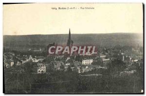 Old Postcard Redon Vue Generale