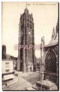 Old Postcard Dunkerque The Belfry