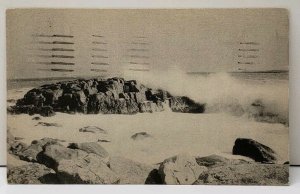 The Breakers 1940 Bath Maine to Mountain Lake NJ Postcard E9