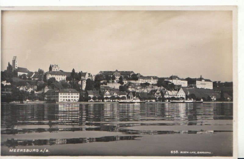 Germany Postcard - View of Meersburg - Ref TZ764