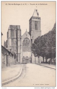 Dol-de-Bretagne, Ille-et-Vilaine , France , 00-10s ; Facade de la Cathedrale