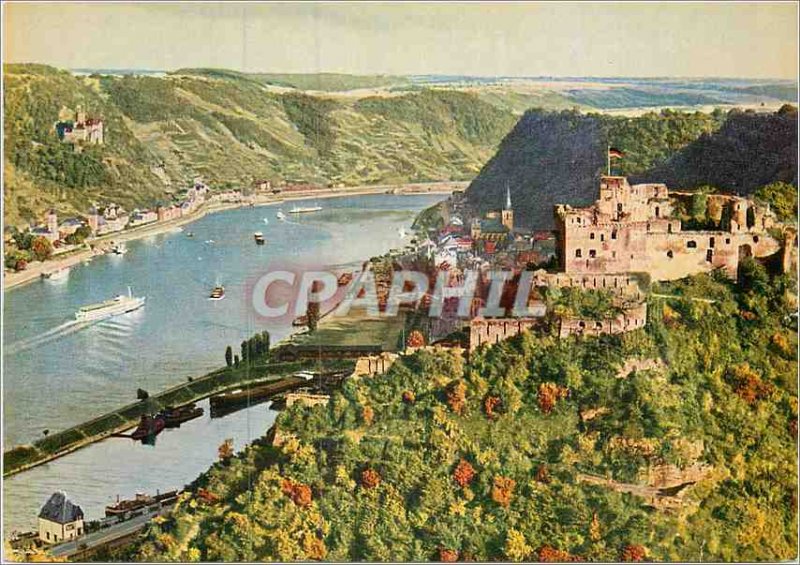 Modern Postcard Burg Rheinfels