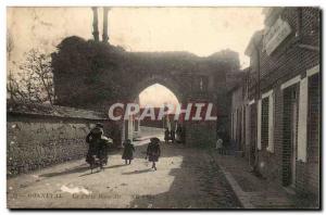 Postcard Old door Bonneval THE Boisville