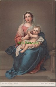 Art Postcard - Murillo, Mary With The Child, Royal Gallery, Dresden RS36665