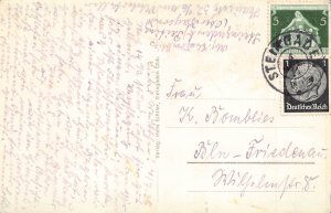 Germany 1936 Steingaden vintage postcard