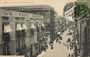 PC MEXICO, AVENIDA DE SAN FRANCISCO, Vintage Postcard (b47265)