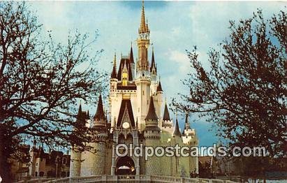 Cinderella Castle Walt Disney World, FL, USA 1974 