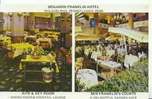 America Postcard - Benjamin Franklin Hotel - Pennsylvania - Ref ZZ6084