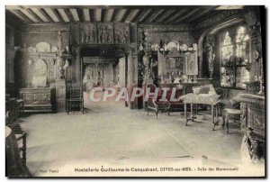 Old Postcard Hostellerie William the Conqueror Dives sur Mer Salles Marmousets