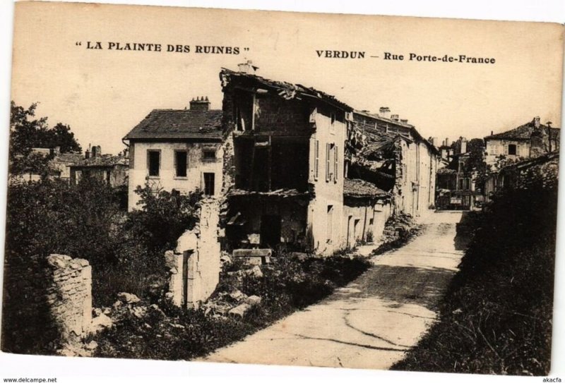 CPA VERDUN - Rue Porte-de-France (240953)