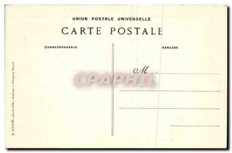 Old Postcard Amiens Choir Stalls