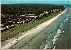 South Carolina Hilton Head Island Aerial View  1982