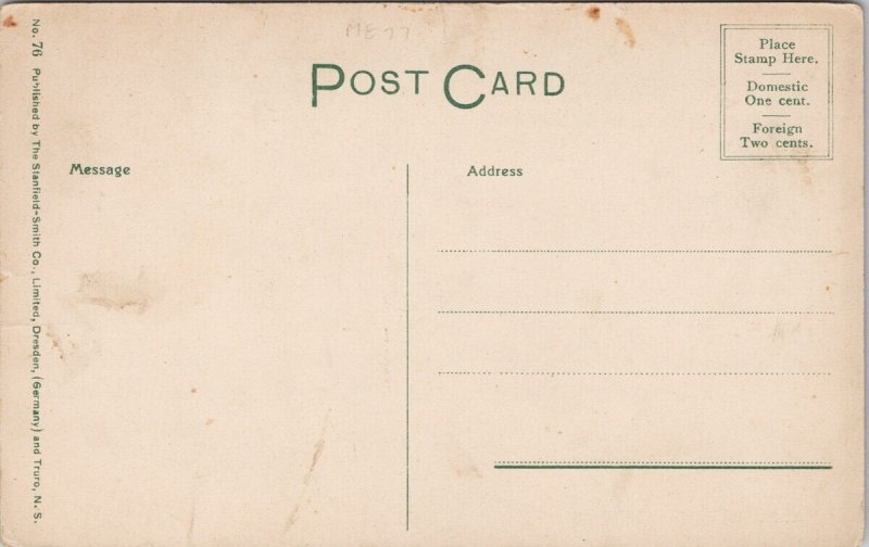 Colchester County Academy Truro NS Nova Scotia Unused Postcard H54