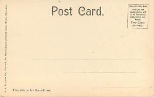 Vintage Postcard Main and Elm Street Scene Saco ME York County, Maine