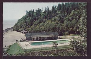 Swimming Pool Fundy National Park NB Canada Postcard 3560