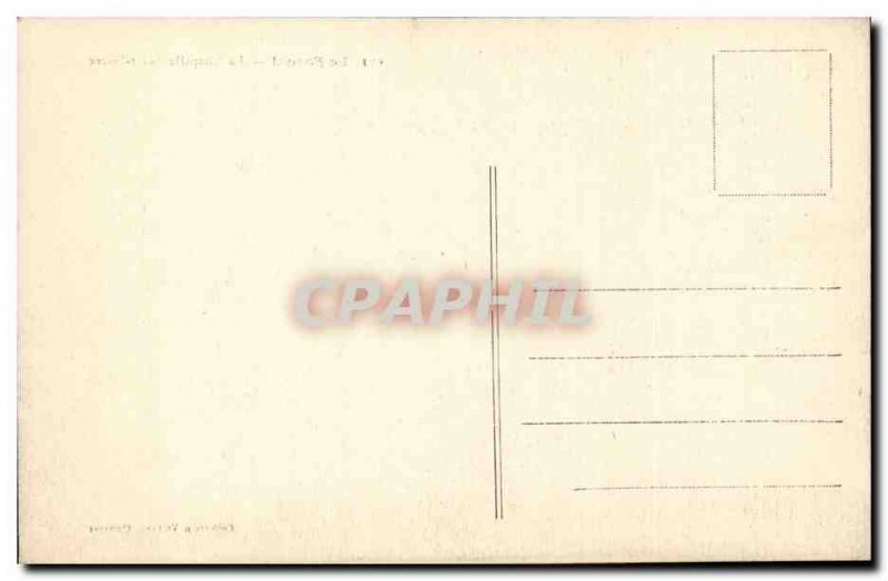 Le Faouet Old Postcard The chapel Saint Fiacre