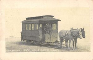 Rock Hills South Carolina Electric Railway Vintage Postcard AA41486