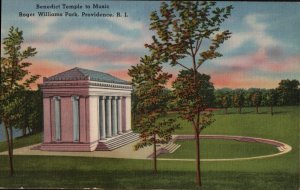 Benedict Temple to Music , Roger Williams Park, Providence, R.I.   PC