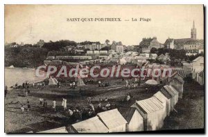 Old Postcard SAINT-QUAY-PORTRIEUX Beach