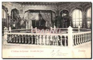 Old Postcard Ostend Kursaal terrace of The Games Room